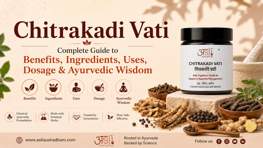 Chitrakadi Vati: The Ayurvedic Power Formula for Strong Digestion, Metabolism & Agni