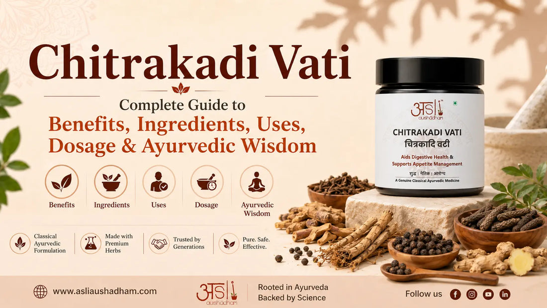 Chitrakadi Vati: The Ayurvedic Power Formula for Strong Digestion, Metabolism & Agni