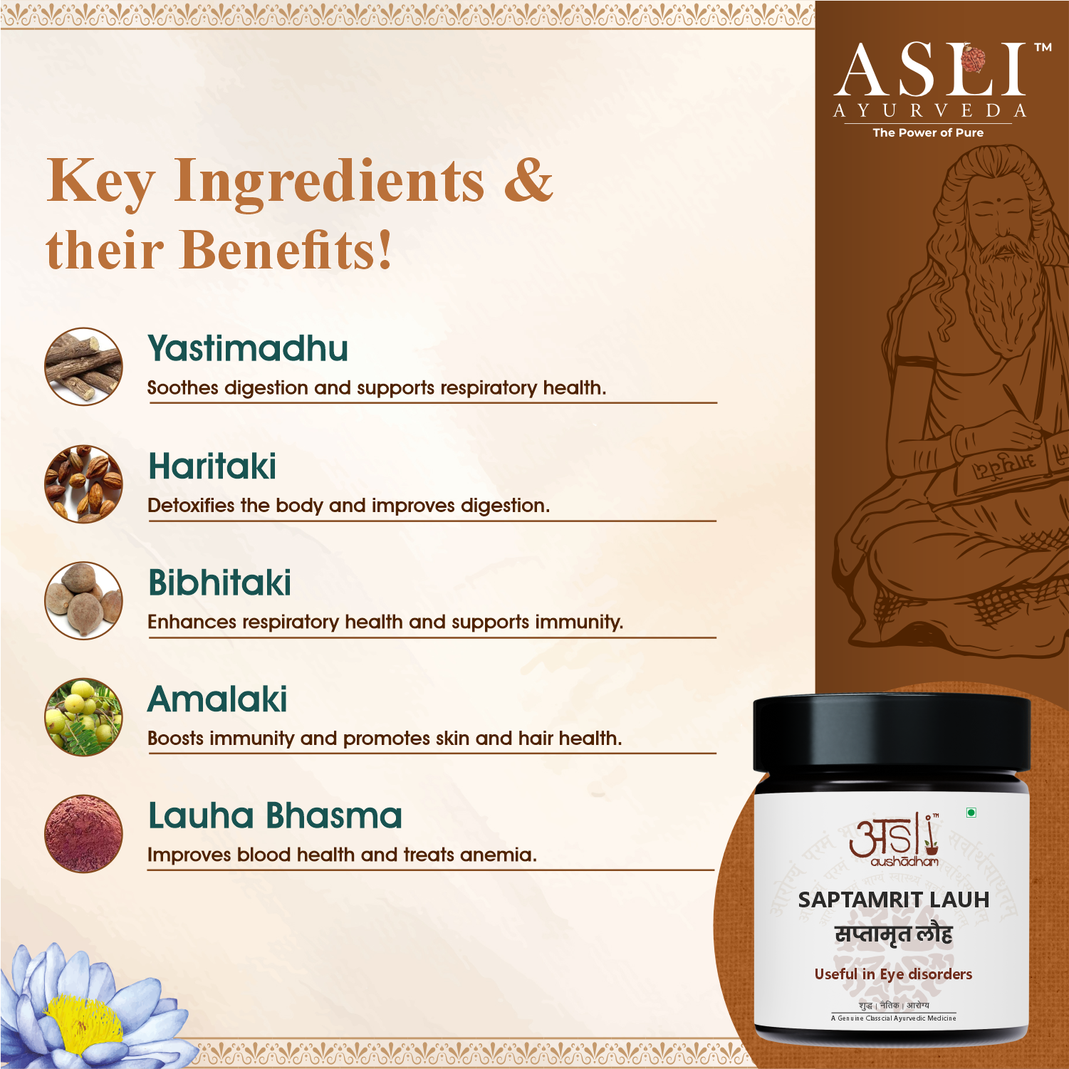 Saptamrit Lauh | 60 Tablets